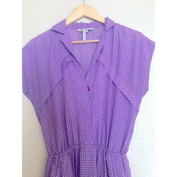 Bcbgeneration Unique Retro Print Shirt Dress - Picture 4 of 4